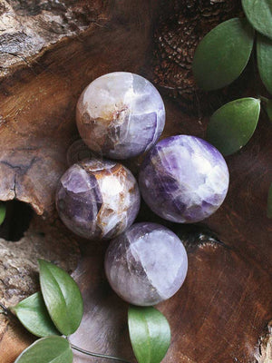 Amethyst Spheres