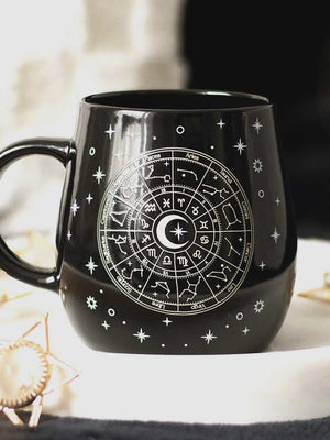 Astrology Wheel Heat Change Mug