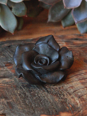 Black Rose Incense Stick Holder
