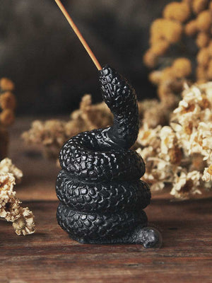 Black Snake Incense Stick Holder