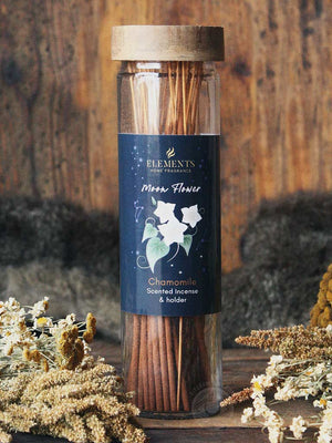 Botanical Glass Jar Incense