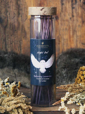 Botanical Glass Jar Incense