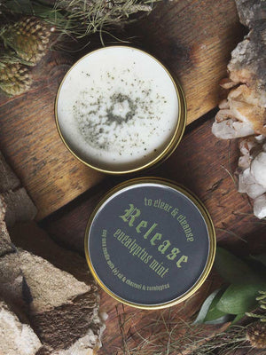 Eucalyptus & Mint Release Altar Candle