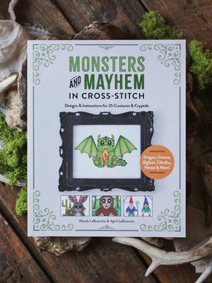 Monsters and Mayhem in Cross-Stitch