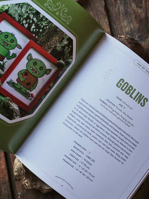 Monsters and Mayhem in Cross-Stitch
