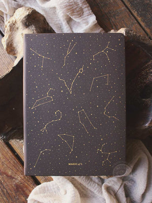 Night Sky Zodiac Journal by Magic of I