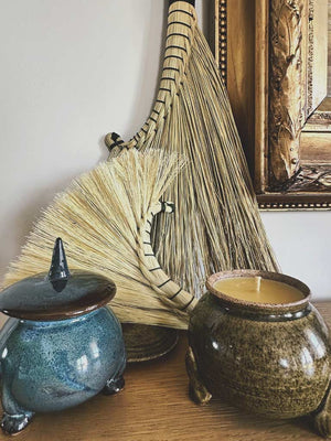Rooster Tail Broom & Cauldron Candle Workshop