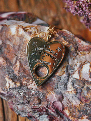 Talking Board Planchette Necklace