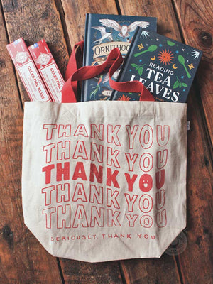 Thank You Pocket Tote Bag