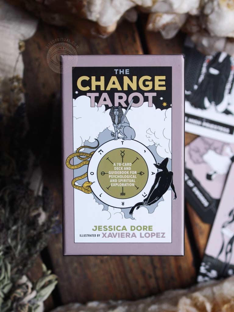 The Change Tarot - A 78-Card Deck and Guidebook for Psychological and Spiritual Exploration