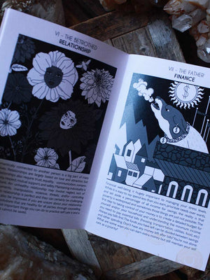 The Fox Tarot - Major Arcana 24 Page Zine