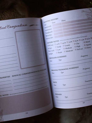 The Green Witch's Garden Journal - From Herbs and Flowers to Mushrooms and Vegetables, Your Planner and Logbook for a Magical Garden