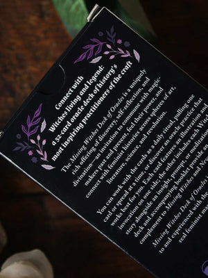 The Missing Witches Deck of Oracles - Feminist Ancestor Magic for Meditations, Divination, and Spellwork
