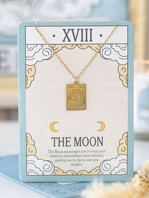 The Moon Tarot Necklace