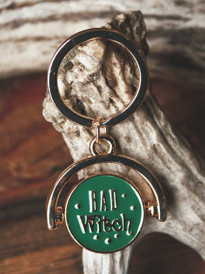 Which Witch Are You Spinning Keyring