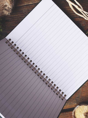 Gardenland Embroidered Notebook