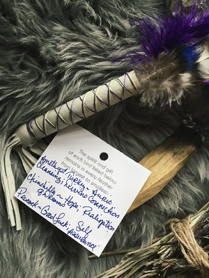 Handcrafted Ritual Cleansing Feathers