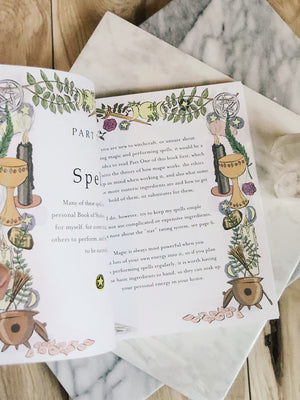 Green Wiccan Magical Spell Book 3