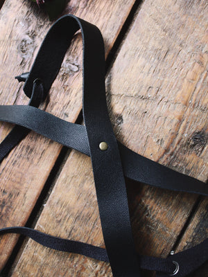 Buckled Up Vegan Leather Plant Hangers