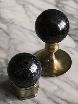 Black Tourmaline Spheres
