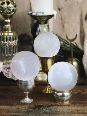 Selenite Spheres 2
