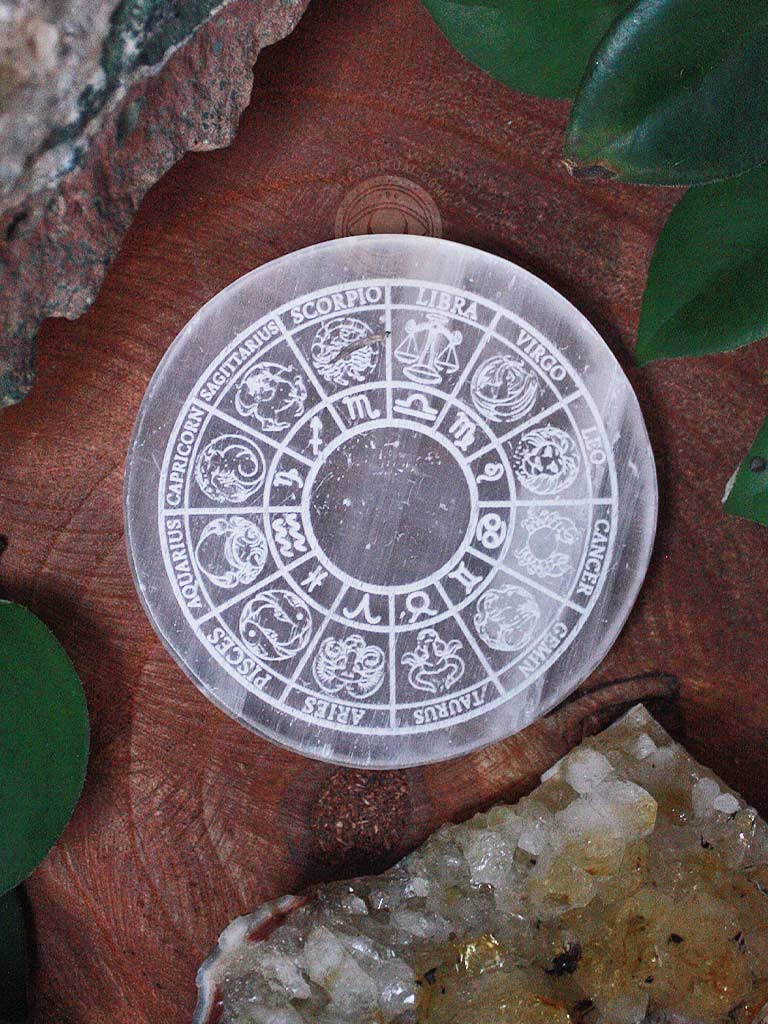 Etched Selenite Charging Plates