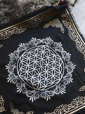 Flower of Life Altar Cloth