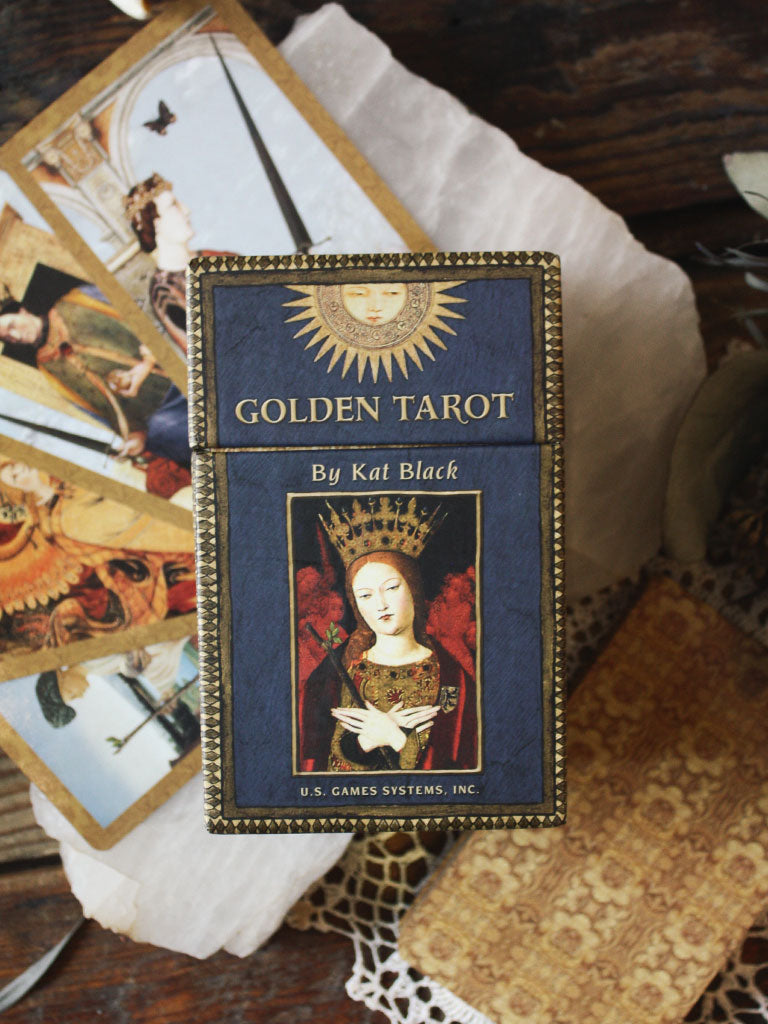 Golden Tarot Deck