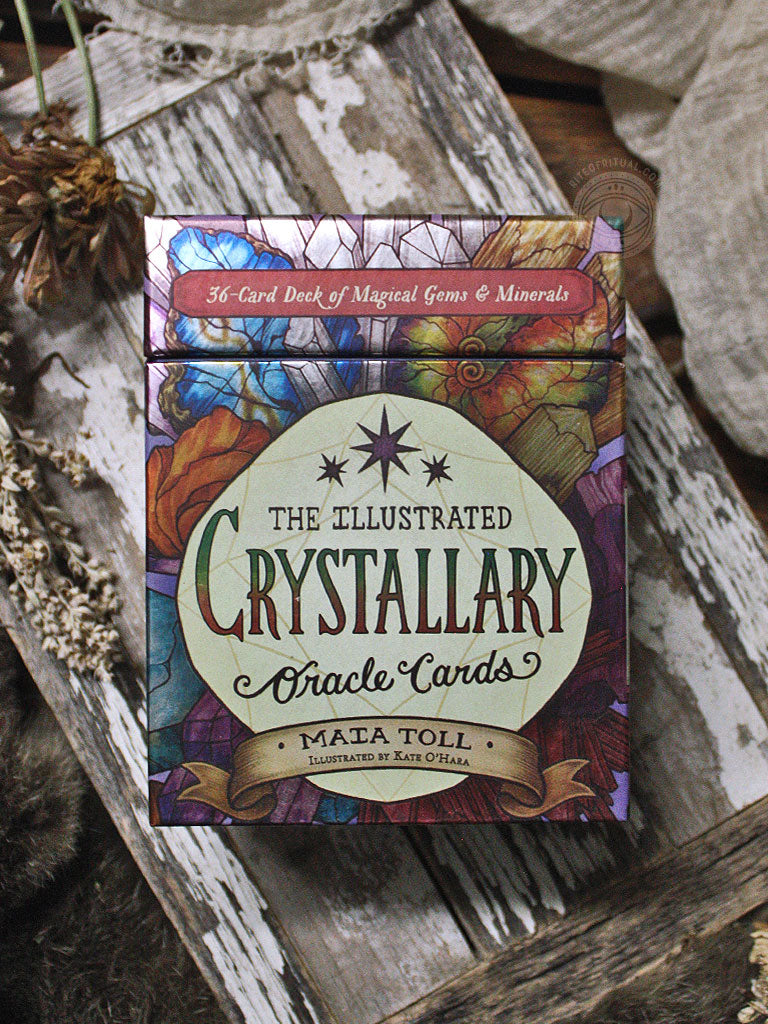 Illustrated Crystallary Oracle Card Deck