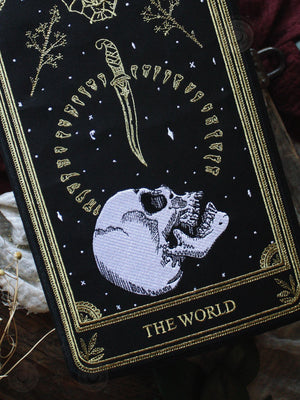 Large Embroidered Back Patch - The World