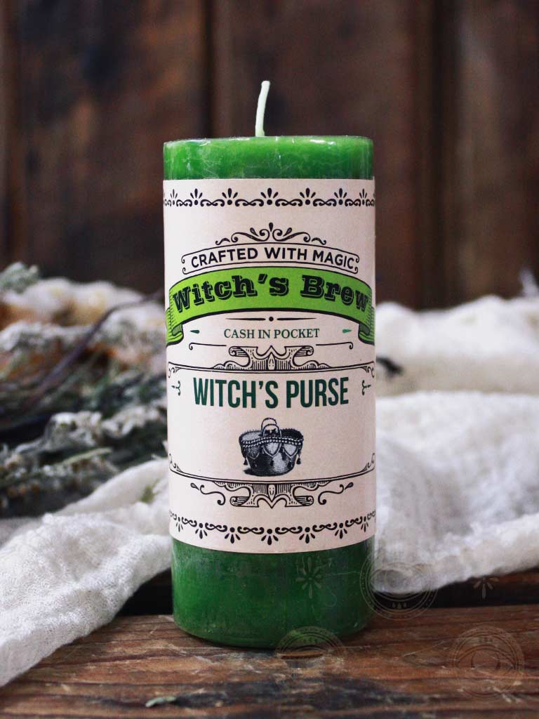 Limited Edition Witch's Brew Witch's Purse Candle