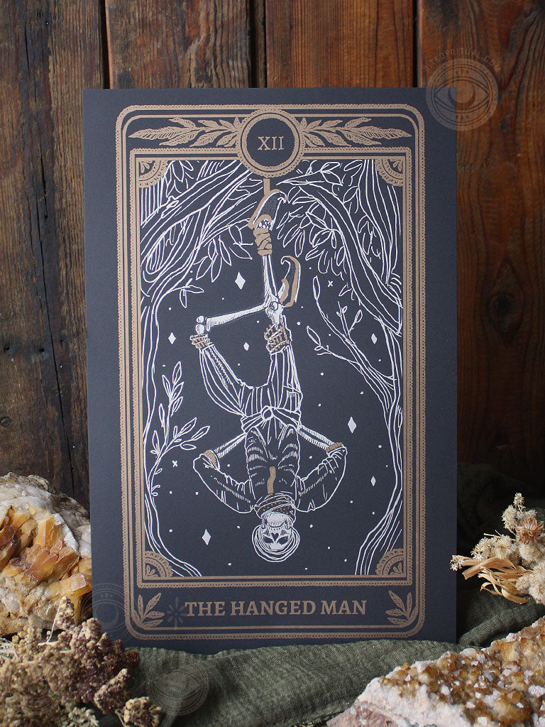 Marigold Tarot Print - The Hanged Man