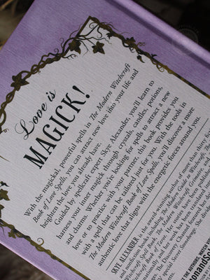 Modern Witchcraft Book of Love Spells