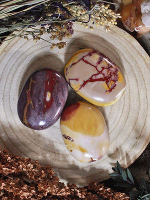 Mookaite Jasper Palm Stones