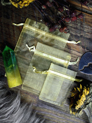 Organza Crystal Bags