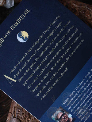 Raid on the Inarticulate Poems by Deepak Chopra