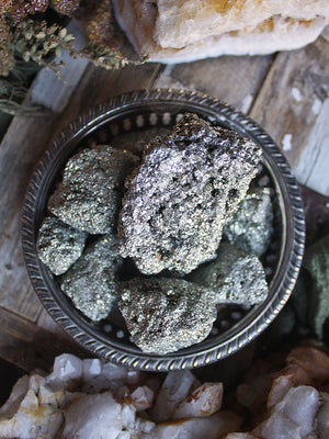 Raw Pyrite Pieces
