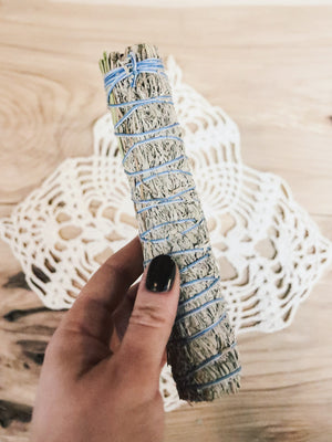Blue Sage + Sweetgrass Cleansing Bundle - Rite of Ritual