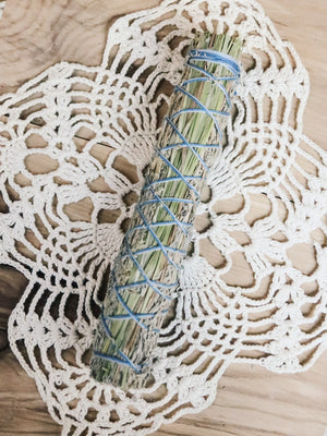 Blue Sage + Sweetgrass Cleansing Bundle - Rite of Ritual