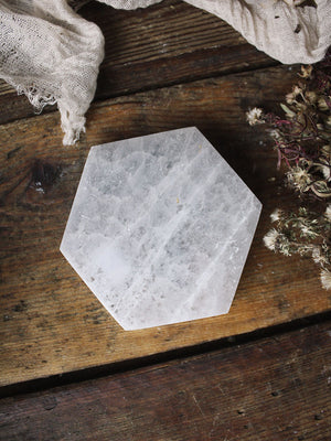 Selenite Charging Plates