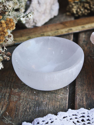 Selenite Cleansing Bowls