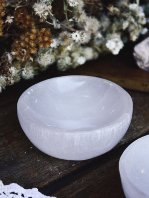 Selenite Cleansing Bowls