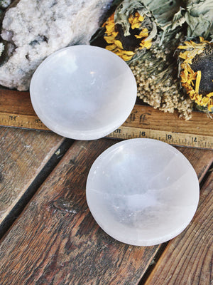 Selenite Cleansing Bowls