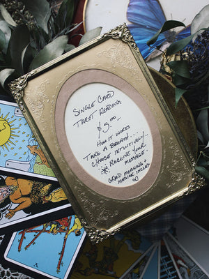 Single Card Tarot Draw