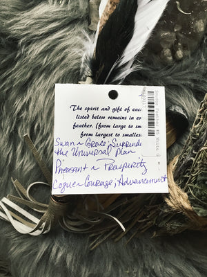 Handcrafted Ritual Cleansing Feathers