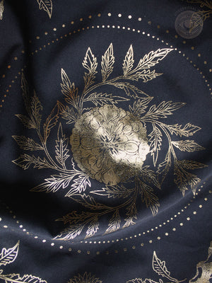 Teeth + Bone Foil-Stamped Tarot Cloth