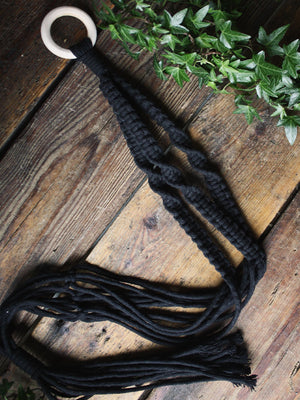 The Green Witch's Macrame Plant Hangers - Style 6