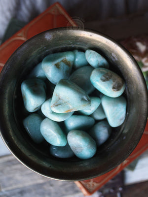 Tumbled Amazonite