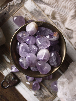 Tumbled Amethyst