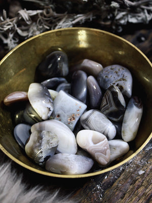 Tumbled Botswana Agate
